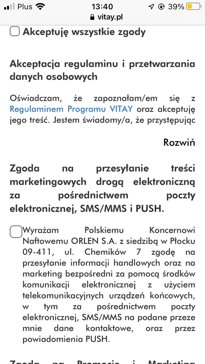 Orlen Vitay. Jak zainstalować aplikacje i tankować taniej - krok 12