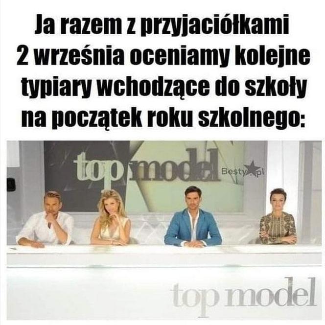 Memy na rozpoczęcie roku szkolnego 