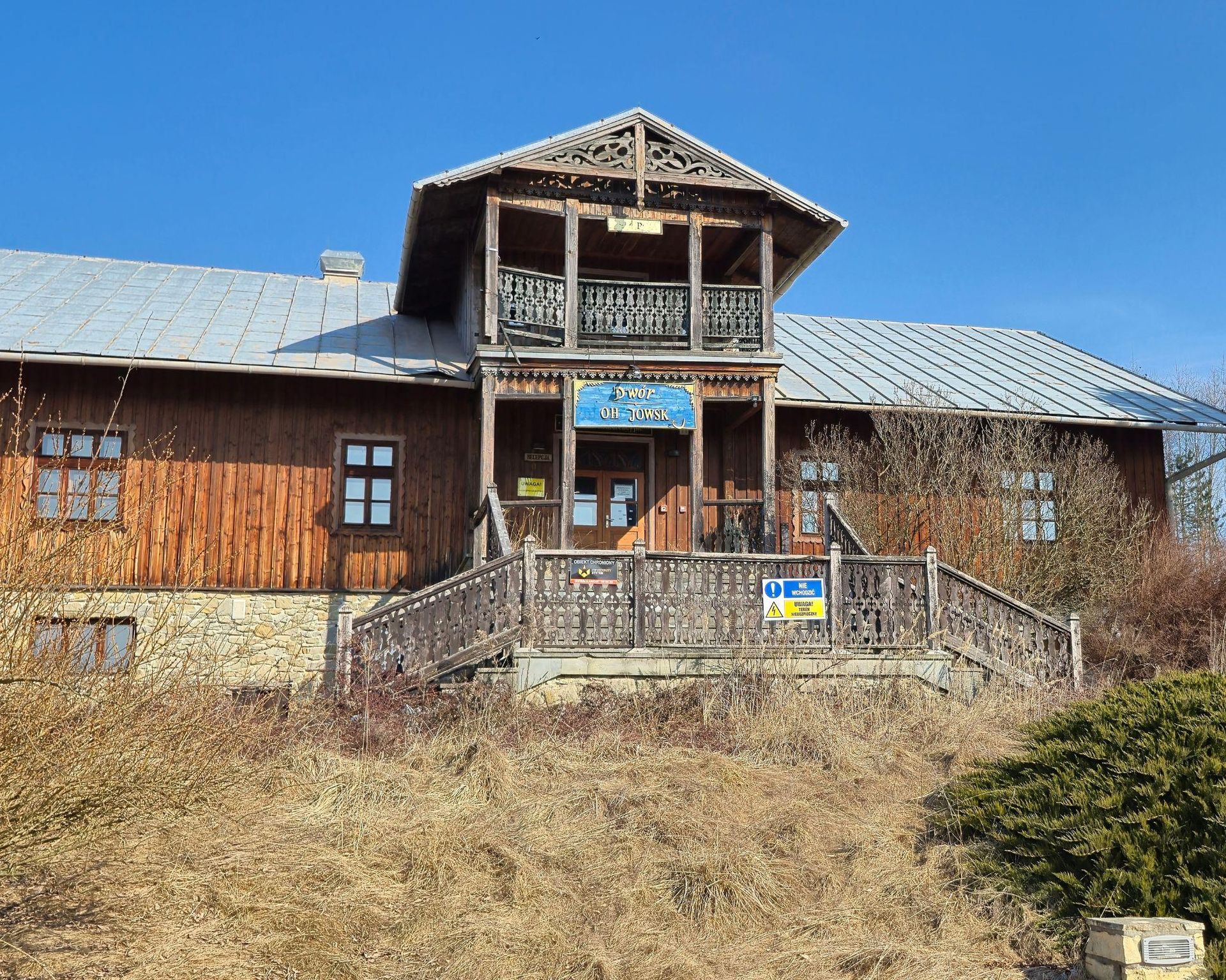 Osada widmo w Czorsztynie