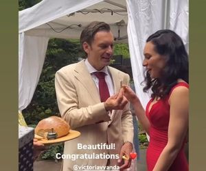 Mariusz Zaniewski z ukochaną