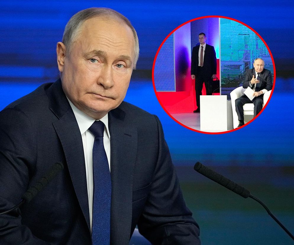 Putin boi się zamachu na swoje życie? Nie zgadniesz, co nosi ze sobą tajniak
