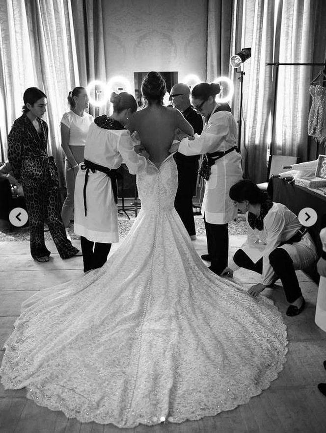 Lauren Sánchez wyglądała jak księżniczka! Oto jej suknia ślubna