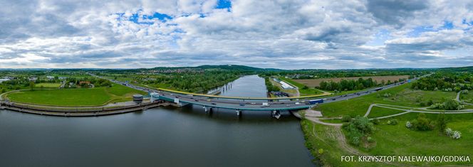 Utrudnienia na A4! Drogowcy zrobią przegląd mostu przy stopniu wodnym Kościuszko