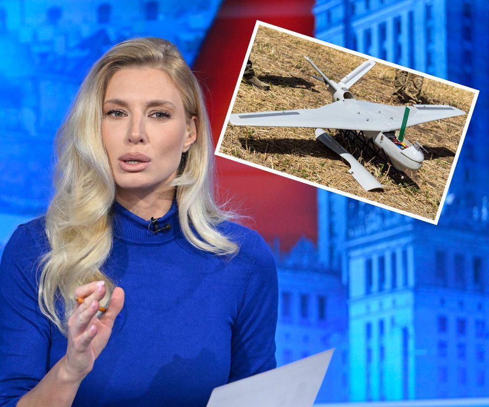 Pajączkowska w miejscu upadku rosyjskiego dron a