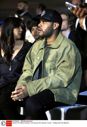 The Weeknd na pokazie Belli Hadid