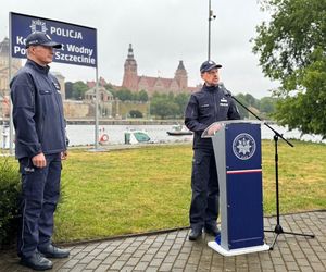 Otwarcie komisariatu wodnego na wyspie Bielawa