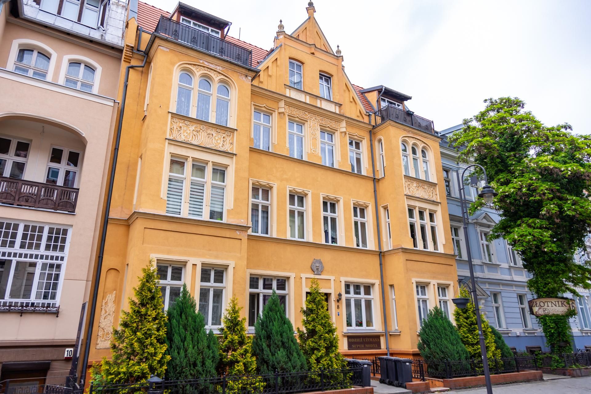 Kamienice przy ulicy Cieszkowskiego w Bydgoszczy