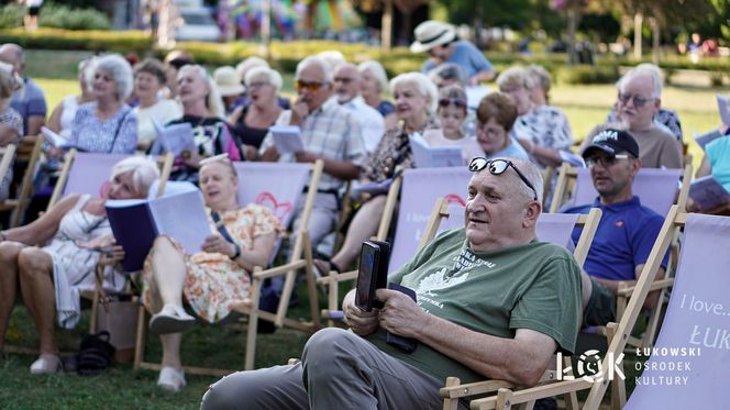 Chętnych do wspólnego śpiewania w Łukowie nie brakowało