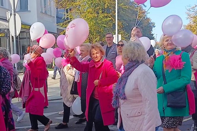 Marsz Różowej Wstążki w Szczecinie