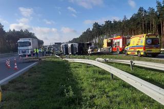 Wypadek na trasie S5 pod Bydgoszczą! Spore utrudnienia w ruchu [ZDJĘCIA]