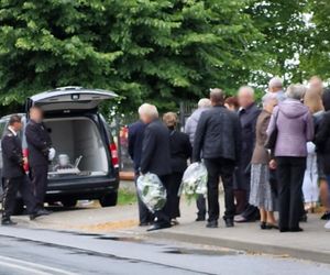 Pogrzeb Grzegorza G., który zginął w Nowem