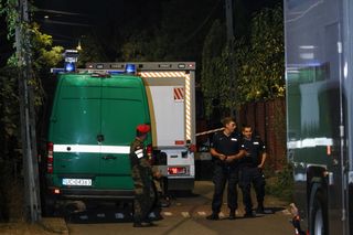 Ewakuacja mieszkańców w Rembertowie (7.09.2025)