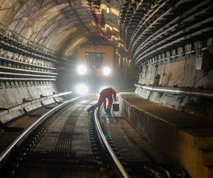 Prace w warszawskim metrze