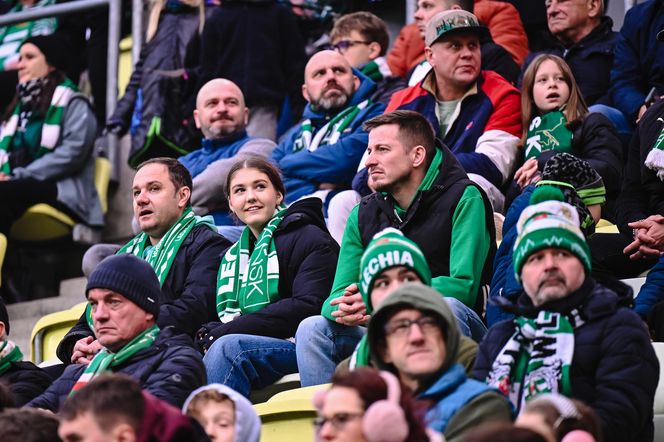 Lechia Gdańsk - Widzew Łódź: Zdjęcia kibiców z meczu 15. kolejki PKO BP Ekstraklasy