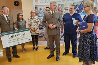 Leśnicy pomagają chorym dzieciom