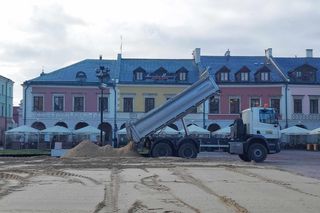 Budowa lodowiska w Zamościu