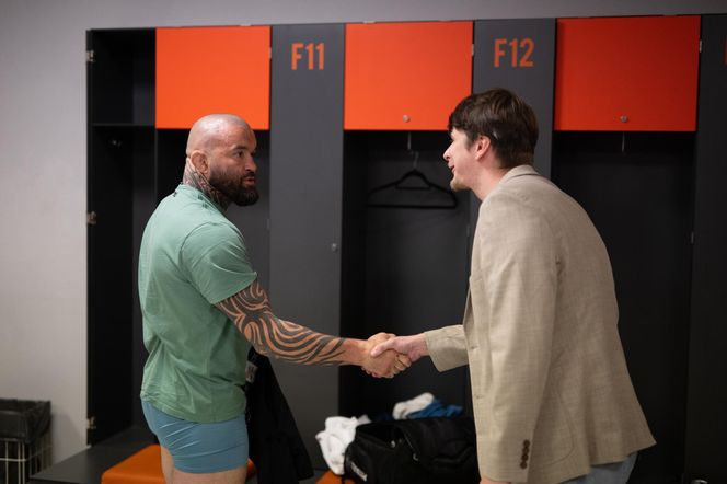 Daniel Nawrocki spotkał się z Tomaszem Adamkiem przed FAME 27