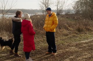 	M jak miłość. Basia (Karina Woźniak), Kacper (Bartosz Ziewiec), Michał (Igor Pawłowski)