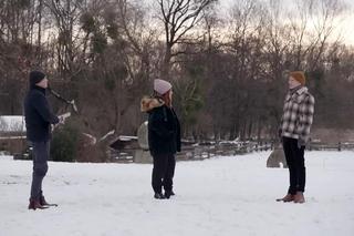 Pierwsza miłość odc. 3778. Dominika Porcz (Aneta Zając), Emil (Łukasz Garlicki), Edward Stryjeński (Marek Siudym)