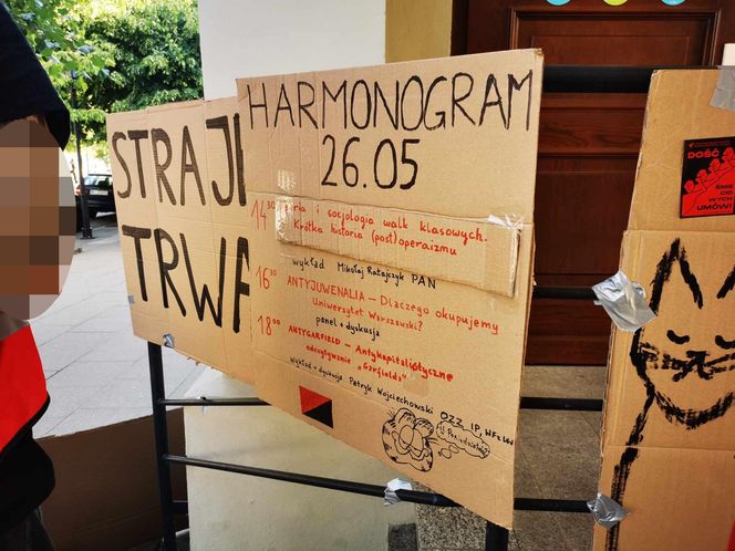 Bunt studentów na UW. Okupują siedzibę samorządu na Krakowskim Przedmieściu