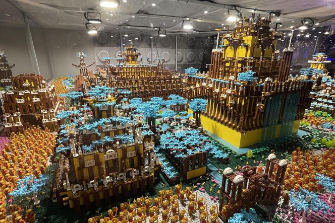 Miliony klocków Lego w Sky Towerze. Trwa budowa, wkrótce otwarcie wystawy 