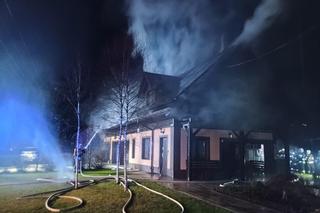 Łętownia. Pożar pensjonatu