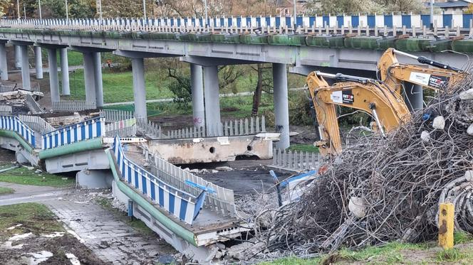 Koszalin: Most zawalił się na samochód