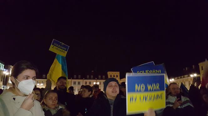 Bydgoszczanie solidarni z Ukrainą