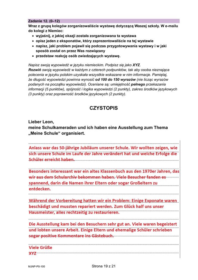 Matura 2025 niemiecki: ODPOWIEDZI do wszystkich zadań, gotowe rozwiązania matury z niemieckiego - Formuła 2023 [7.05.2025]