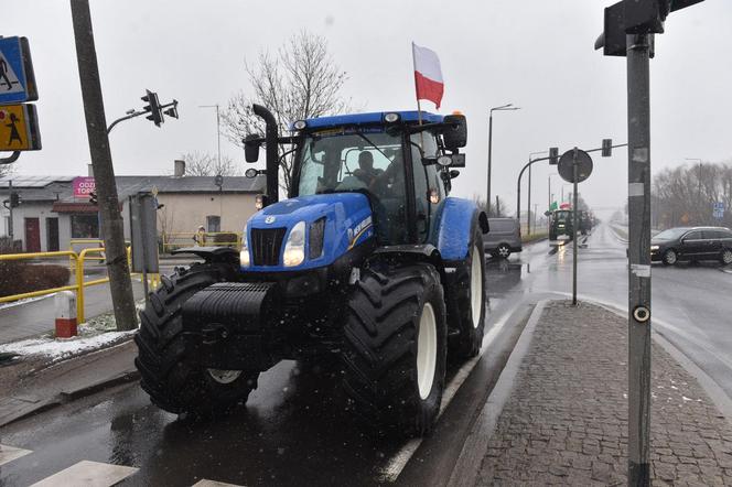 Protest rolników w Toruniu i okolicach. Zdjęcia z piątku - 9 lutego 2024