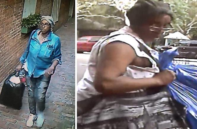 Złodziejka w turbanie kradnie co popadnie