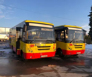 Fabrycznie nowe autobusy z Ukrainy będą jeździły po Kraśniku