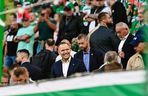Karol Nawrocki na meczu Lechia Gdańsk - Motor Lublin. Prezydent poszedł do młyna! 