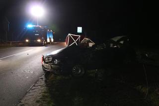 Tragiczny wypadek w Szczuce pod Brodnicą. Nie żyje 24-letni kierowca BMW