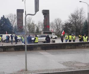 Protest rolników w Olsztynie 21 lutego. Co dzieje się w centrum?