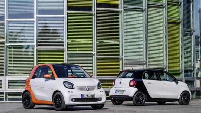 Nowy Smart ForTwo i ForFour - pierwsze zdjęcia