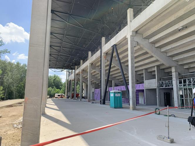 Stadion Miejski w Katowicach jest na ukończeniu. Najnowsze zdjęcia z czerwca