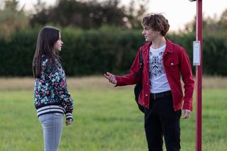 	M jak miłość odc. 1704. Basia (Karina Woźniak), Wojtek (Aleksander Szeląg)