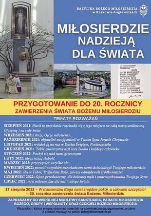Miłosierdzia nadzieją dla świata
