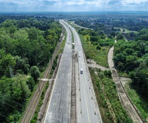 Węzeł Mistrzejowice - budowa. Zobacz jak powstaje jeden z najbardziej skomplikowanych obiektów na S7