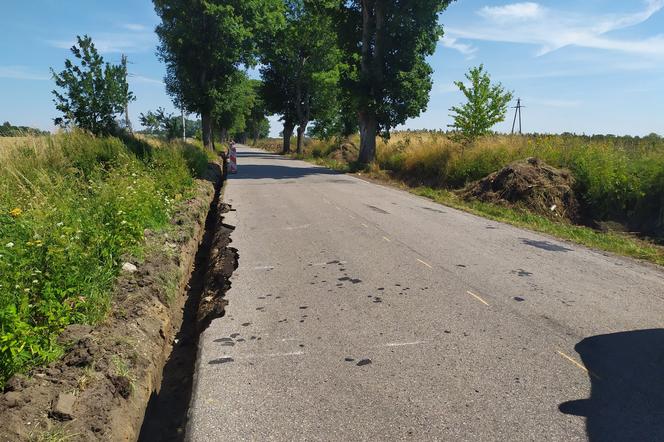 Trwają inwestycje drogowe w powiecie braniewskim 