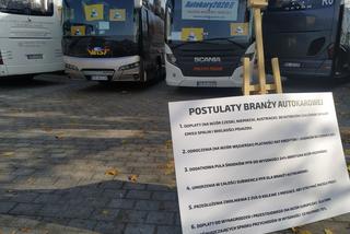 Przewoźnicy autokarowi na krawędzi przepaści. Będzie kolejny wielki protest w Krakowie?