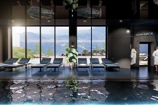 Wnętrza hotelu Mercure Szczyrk Resort zachwycają