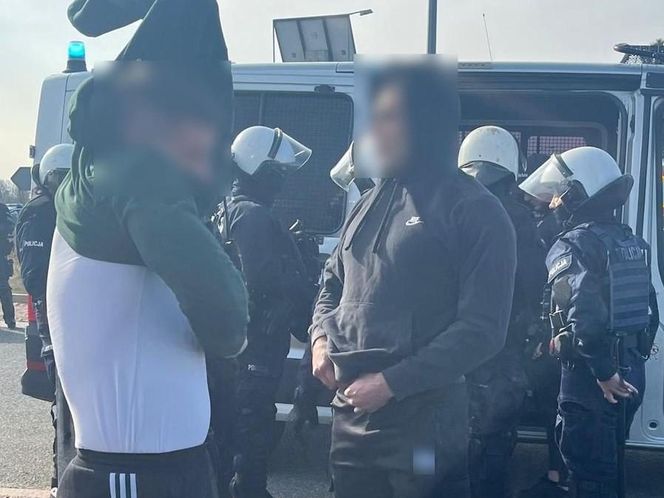 Koło Leszna miało dojść do ustawki 