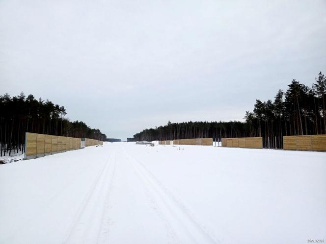 Postępy na placu budowy A2 w okolicach Siedlec