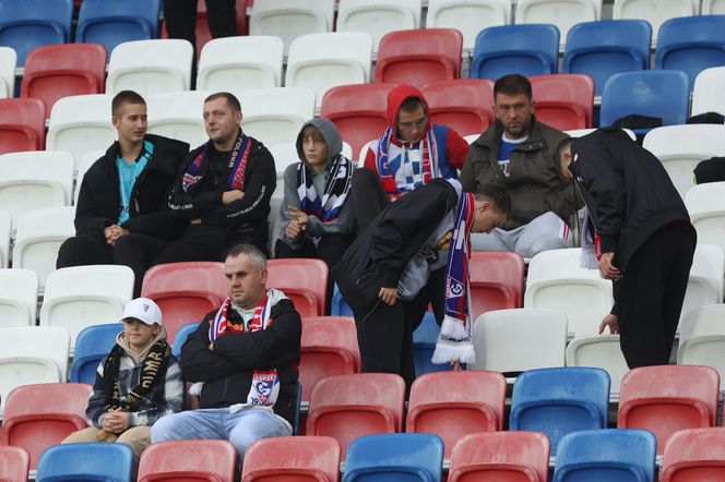 Górnik Zabrze zmierzył się z Zagłębiem Lubin. Kibice rozgrzewali piłkarzy z trybun