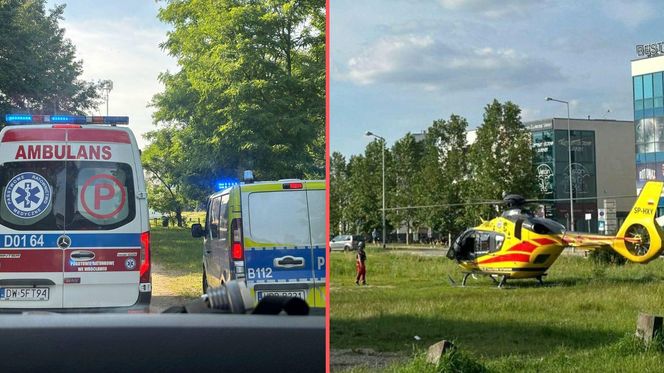Pijaną nastolatkę wrzucili do stawu "dla zabawy". Lądował śmigłowiec LPR