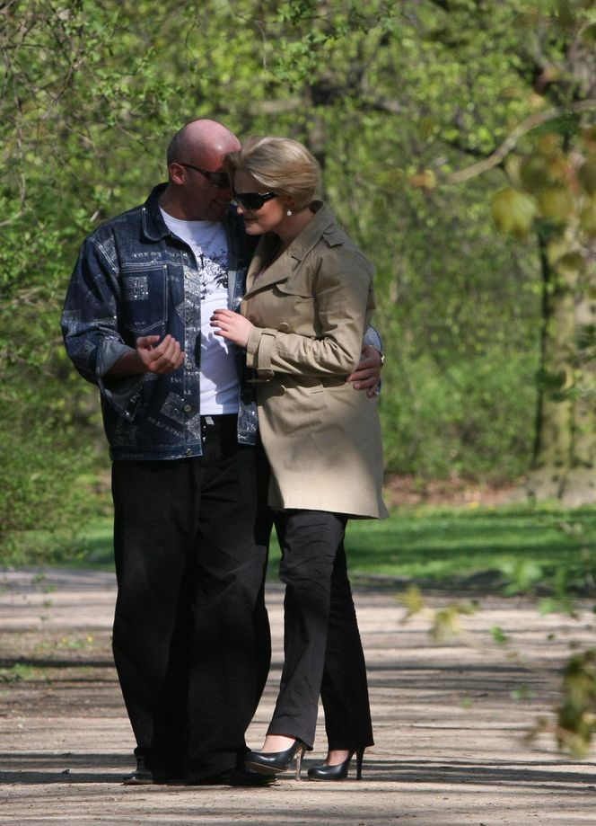 Marcin Najman i Maria Wiktoria Wałęsa