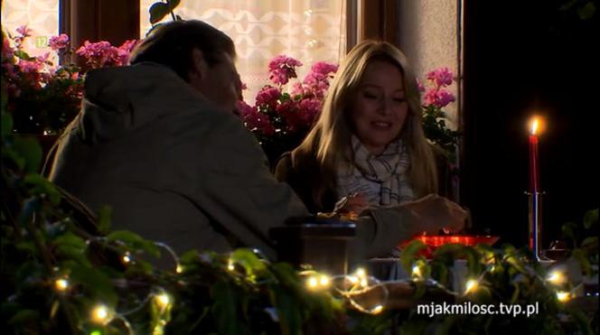 M jak miłość. Agata (Katarzyna Kwiatkowska), Maciek (Marcin Janos Krawczyk)