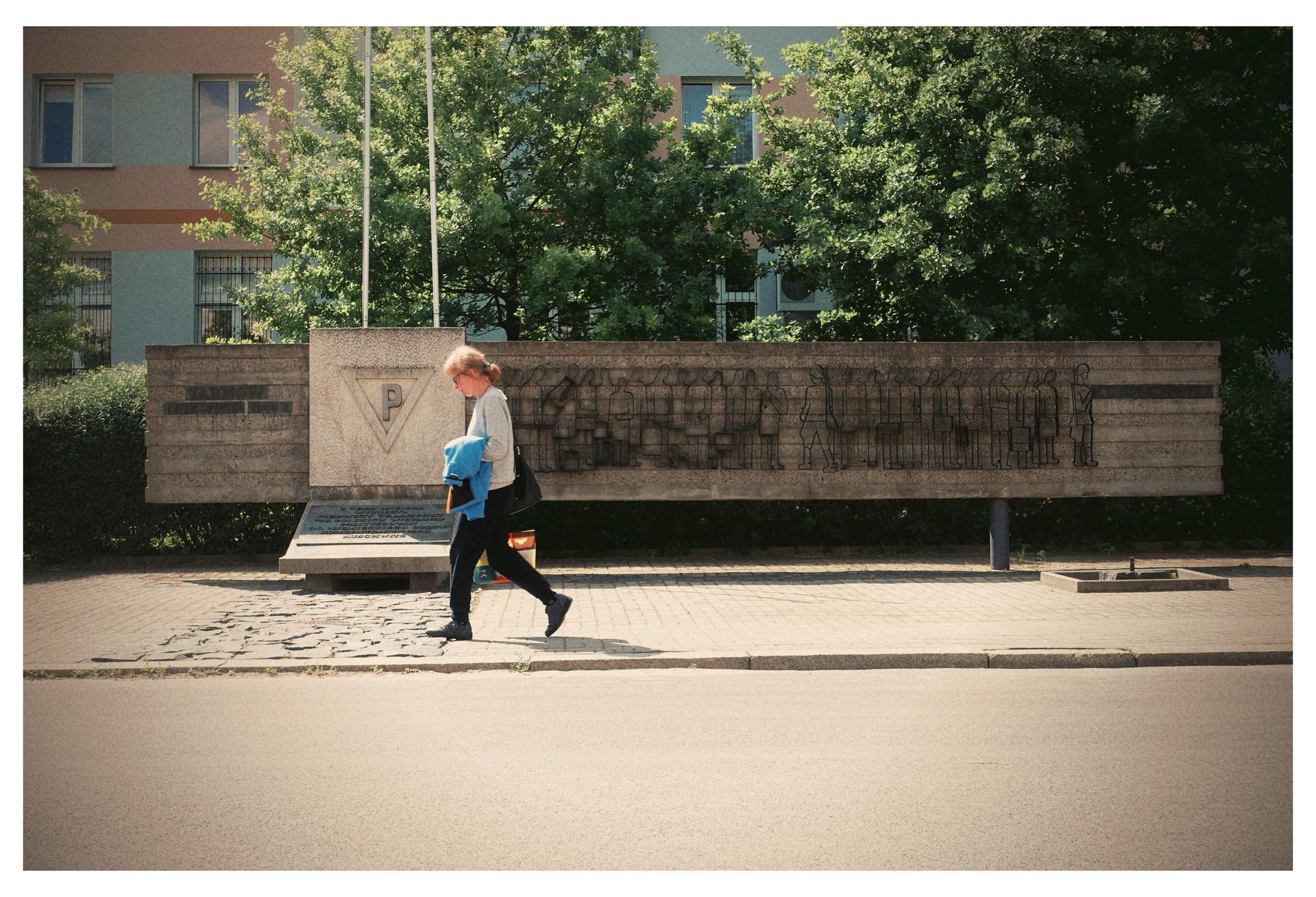 Pomnik upamiętniający pierwszy transport do KL Auschwitz